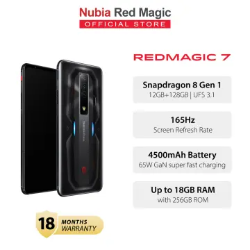 Nubia REDMAGIC 7 165Hz Gaming Phone 18GB RAM+256GB ROM 