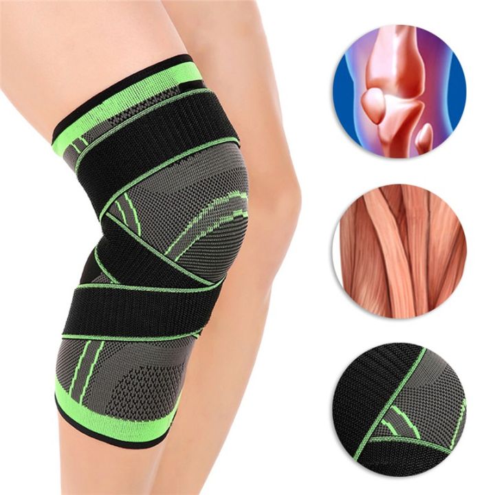 3d-weaving-sport-pressurization-knee-pad-gym-basketball-knee-support-ce