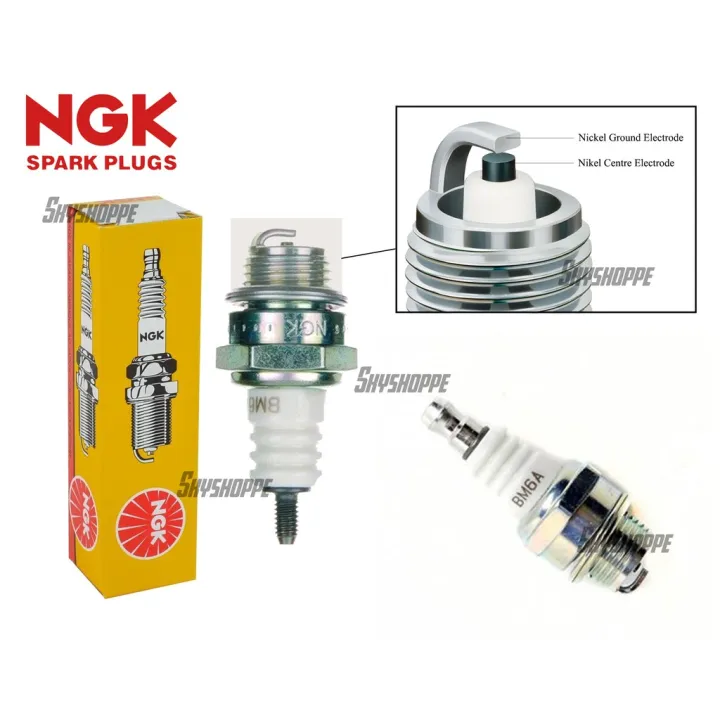 NGK BM6A Standard Spark Plug (1Piece) sparkplug grass cutter Lazada PH