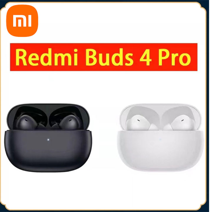 Xiaomi Redmi Buds 4 Pro TWS Wireless Earbuds Earphone Bluetooth 5.3 Active  Noise Cancelling 3 Mic Wireless Headphone 36 Hours Life, 3-mic Noise