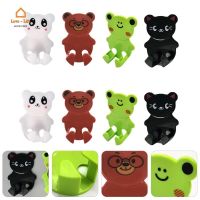 Creative Wall Storage Rack Holder / Cute Animal Wire Plug Hook / Home Multi-Purpose Plastic Toothbrush Cleaning Cloth Rack