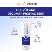 Sữa Rửa Mặt Dạng Gel Ngừa Mụn Decumar Anti-Acne ProMax Cleansing Gel 50g