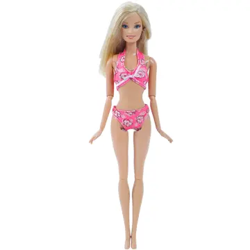 Barbie Doll with Swimsuit and Beach Accessories