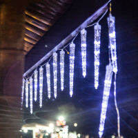 ฝนดาวตก20หลอด Rain Drop Light Icicle Falling Snow Christmas Light กลางแจ้ง Cascading Light สำหรับตกแต่งต้นไม้