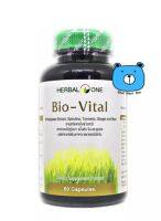 Herbal One Bio-Vital อ้วยอัน ใบข้าวสาลีสกัด 60 Capsule ไบโอไวทัล เป็นสารสกัดจากใบข้าวสาลีอ่อน (ผลิตภัณฑ์เสริมอาหาร)