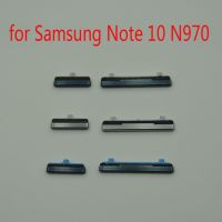 ปุ่มปรับระดับเสียงเหมาะสำหรับ Samsung Note10 N970 Galaxy Note 10 N970F โทรศัพท์มือถือแท้ใหม่ Bixby ปุ่มกดเปิดปิด