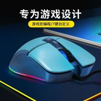 2023 Acer E-Sports คีย์บอร์ดและเมาส์สำหรับเล่นเกมแบบมีสายคอมพิวเตอร์แล็ปท็อปความรู้สึกเชิงกลแป้นพิมพ์เรืองแสงที่บ้านสำนักงาน