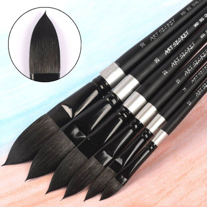 South Korea ArtSecret 950 Oval Wash Squirrel Hair Artist Watercolor