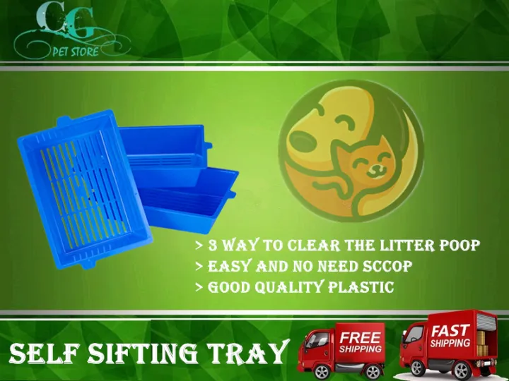 Sifting Tray Cat Litter Box