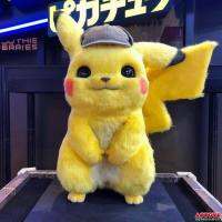 8 "โปเกมอนตุ๊กตานักสืบ Pikachu ของเล่นตุ๊กตานุ่มยัดไส้ Pikachu อะนิเมะการกระทำตุ๊กตาวันเกิดของขวัญคริสต์มาส