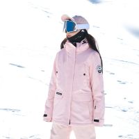 [COD] ski suit women Korean single and double board windproof waterproof warm padded snow outdoor thickened jacket