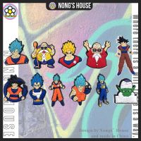 【DragonBall】Nongs House - ตัวติดรองเท้ามีรู Crocs Jibbitz 1ชิ้นน่ารัก PVC เครื่องประดับรองเท้า รองเท้า DIY อุปกรณ์เสริมหมุดสำหรับเด็ก ของขวัญ