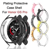 New Smart Watch Frame Shell Protector Plating PC Protective Case Cover For Honor Watch GS Pro Screen Protectors