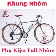Xe đạp thể thao đường phố California City350 Khung Nhôm 24 tốc độ mới 2022