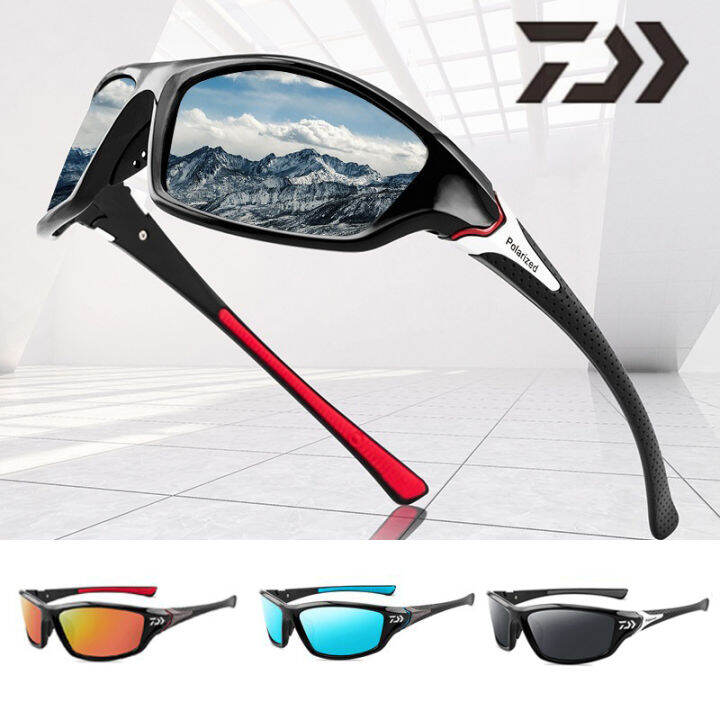 Daiwa Polarized Sports Sunglasses Uv400 Protection Unbreakable Frame