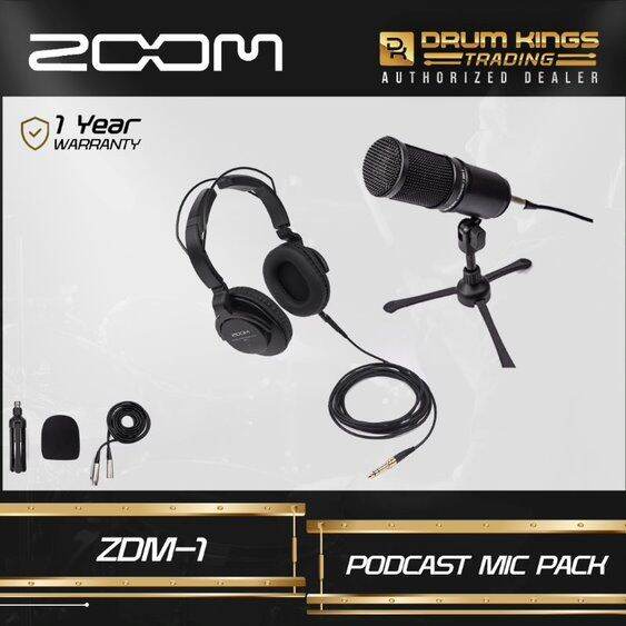 Zoom ZDM1 Podcast Mic Pack Lazada PH