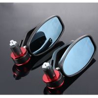 Universal Motorcycle Accessories Bar End Mirror Retro Motorbike Side Rearview Mirrors FOR X-Adv Keeway Superlight 125 Steed 400