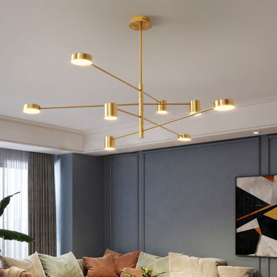 Modern led pendant lights living room dining room bedroom creative luxury ceiling chandelier room lighting decoration