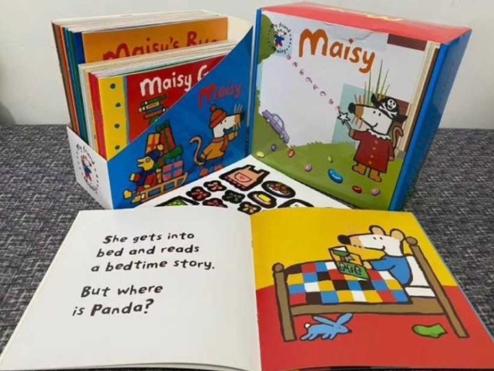 maisy-first-experience-box-set-หนังสือภาษาอังกฤษอ่านง่ายๆ-ภาพ-สีสัน-และเนื้อหาน่ารักจะช่วยให้น้องๆ-รักการอ่านมากขึ้น