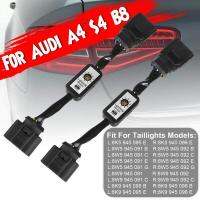 ไฟระบุสัญญาณเลี้ยวสีดำแบบไดนามิกโมดูล Add-On ไฟท้าย LED สายเคเบิล Harnes สำหรับ S4 A4 Audi B8ไฟท้ายรถ2010-2019