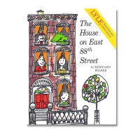 Original English picture book the house on East 88th Street Wang Peiyu stage 5 Bernard Waber childrens English Enlightenment cognitive picture story book