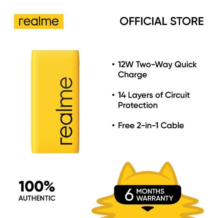 realme 3i power bank