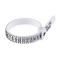 เครื่องมือวัดขนาดนิ้วชุดเครื่องตวงแหวนวัดขนาดใช้ซ้ำได้แหวนวัดขนาดแหวนวัดขนาดสำหรับผู้หญิงผู้ชาย