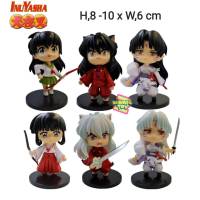 โมเดล อินุยาฉะ เทพอสูรจิ้งจอกเงิน 6 แบบ มีฐาน winnietoys