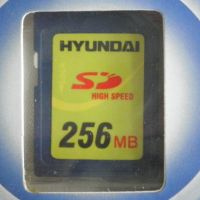 การ์ดหน่วยความจํา SD 256MB HYUNDAI