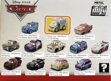 Disney Cars Metal Mini Racers (2019) Mattel Metallic Lightning