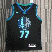 High qual New Arrival NBA͛ Lone Ranger Big Bull Head 77 Doncic Basketball Suit Sports Vest Breathable Quick-Drying Jersey