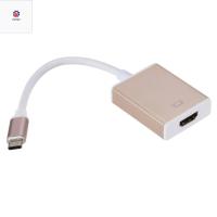 อะแดปเตอร์ P9YN2 USB สายเคเบิลตัวแปลง USB USB C ประเภท C เป็น HDMI-สายเคเบิลที่เข้ากันได้ปลั๊กแอนด์เพลย์1080P สำหรับแล็ปท็อป/ทีวี/จอมอนิเตอร์/โปรเจคเตอร์