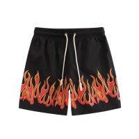 PEARLY GATES ANEW FootJoy J.LINDEBERG ♦ Summer Palm Angels Palm Angels PA Flame Print Shorts Casual Tide Brand Sports Swimming Trunks Beach Shorts