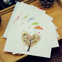 7 Sheets Thicken Creative Colorful  "Love Tree" Postcard Set / Gift Greeting Card Assorted / Birthday Cards Lot Message Card Greeting Cards