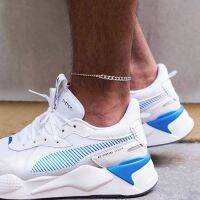 【CW】 Anklets MenAnklet Street Mens Beaded And Cuban Chain Ankle Bracelet Men Jewelry