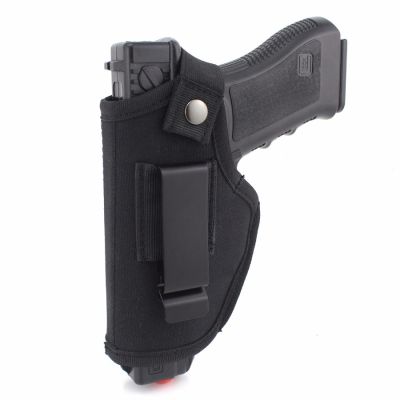 Neuim ซ้ายมือขวายุทธวิธี G-Un Holster ที่พกปืนแบบซ่อน Holsters เข็มขัดคลิป Holster IWB ซอง OWB A-Irsoft G-Un กระเป๋าสำหรับขนาด Handg-Uns Be-Retta Colt CZ Glock 17 Ruger S & W Taurus G3 Walther 1911 R-Evolver