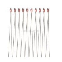 10pcs 3D Printer 100K ohm NTC 3950 1 Thermistors 1.8mm Temperature Sensor MAR20 Dropship