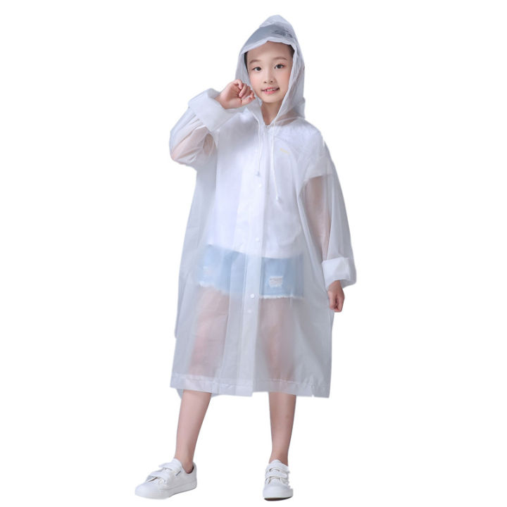 ชั้นเดียวโปร่งใสยาวเด็กเสื้อกันฝน-eva-เดินเสื้อคลุมนักเรียนเดินทางกลางแจ้ง-lftf