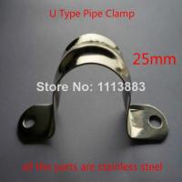 ✒ U Type Saddle Clips Stainless Steel Hose Clamps(25mm)