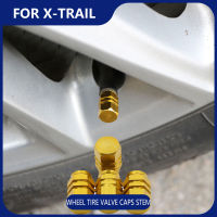 4ชิ้น/เซ็ตอลูมิเนียมโลหะรถยนต์ล้อยางวาล์ว C APS S TEM สำหรับนิสสัน XT Rail Xtrail T32 2014-2020อุปกรณ์เสริม