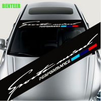 M Power Performance car sunshade sticker for bmw 1 3 4 X1 X3 X4 X5 X6 F30 320 328 335 F10 E60 E90 E46 E28 E36