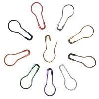 100Pcs Safety Pin Gourd Color Metal Pins Crafts Knitting Holder Sewing Accessories Tag