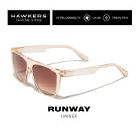 HAWKERS Champagne RUNWAY Sunglasses For Men And Women. UV400 Protection. Official Product Designed In SpaIn 110041