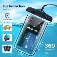 Waterproof Swimming Phone Pouch Universal Case Underwater Dry Bag Compatible with iPhone Samsung Galaxy Pixel