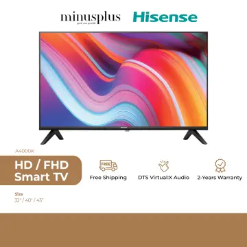 Pantalla Hisense 32 LED Smart TV VIDAA