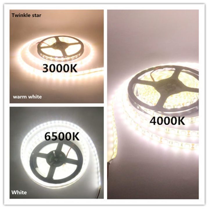 led-strip-light-5050-nature-white-4000k-12v-5m-waterproof-ip65-flexible-tape-natural-light-non-waterproof-ip20-4200k-4500k