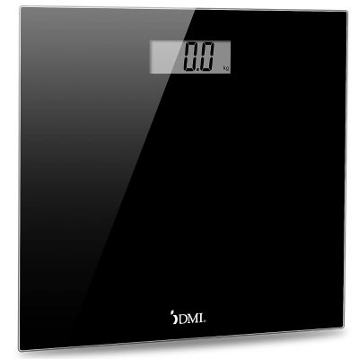 DMI Digital Talking Bathroom Scale, Sleek Tempered Glass, Clinically Accurate Measurements, Large LCD Screen, 440 lb. Weight Capacity Talking Digital Scale