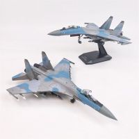 โมเดลเครื่องบินรบ1/100เครื่องบินทหาร SU-35จีนจำลองการบินสงครามโลกของเล่นขนาดเล็กเครื่องบินสะสม