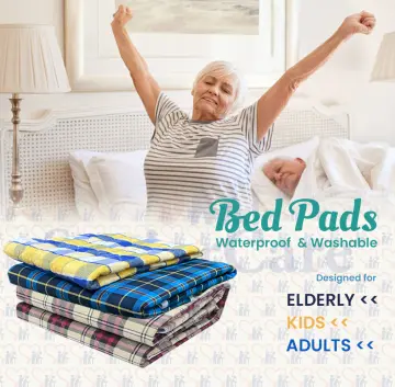 Baby Waterproof Bed Pad Bed Wetting Pads Washable for Kids Toddler Potty  Training Pads Baby Wateproof Pad Mat for Play/Crib/Mini Crib Reusable  Incontinence Underpads for Kids/Pets 