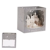 New 3D Pop Up Sculpture Greeting Cards Christmas Birthday Valentine Invitation Greeting Cards